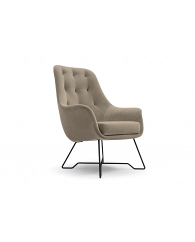 Fauteuil haut de gamme VELTURA® – Design sculptural & confort absolu  L’assise signature des intérieurs raffinés