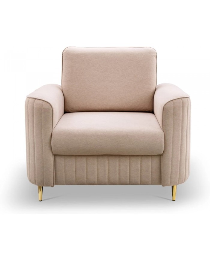 Fauteuil PRESTO GOLD® – L’Art du Confort Glamour
