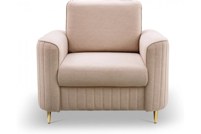 Fauteuil PRESTO GOLD® – L’Art du Confort Glamour