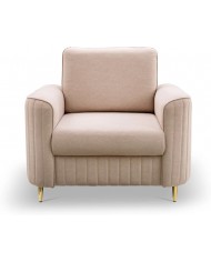 Fauteuil PRESTO GOLD® – L’Art du Confort Glamour