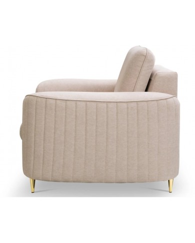 Fauteuil PRESTO GOLD® – L’Art du Confort Glamour