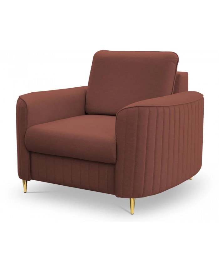 Fauteuil PRESTO GOLD® – L’Art du Confort Glamour