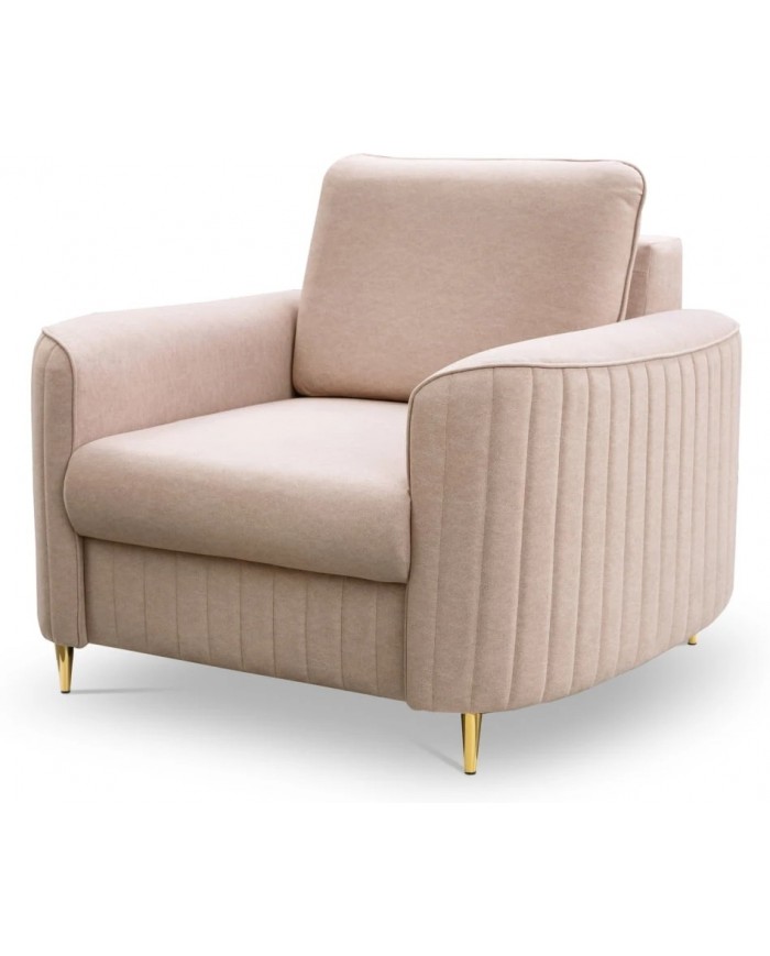 Fauteuil PRESTO GOLD® – L’Art du Confort Glamour