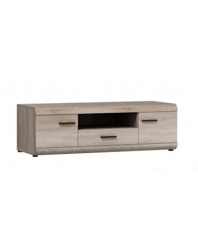 Meuble TV 2 portes et 1 tiroir 140 cm chêne sonoma ALTURA SONOMA