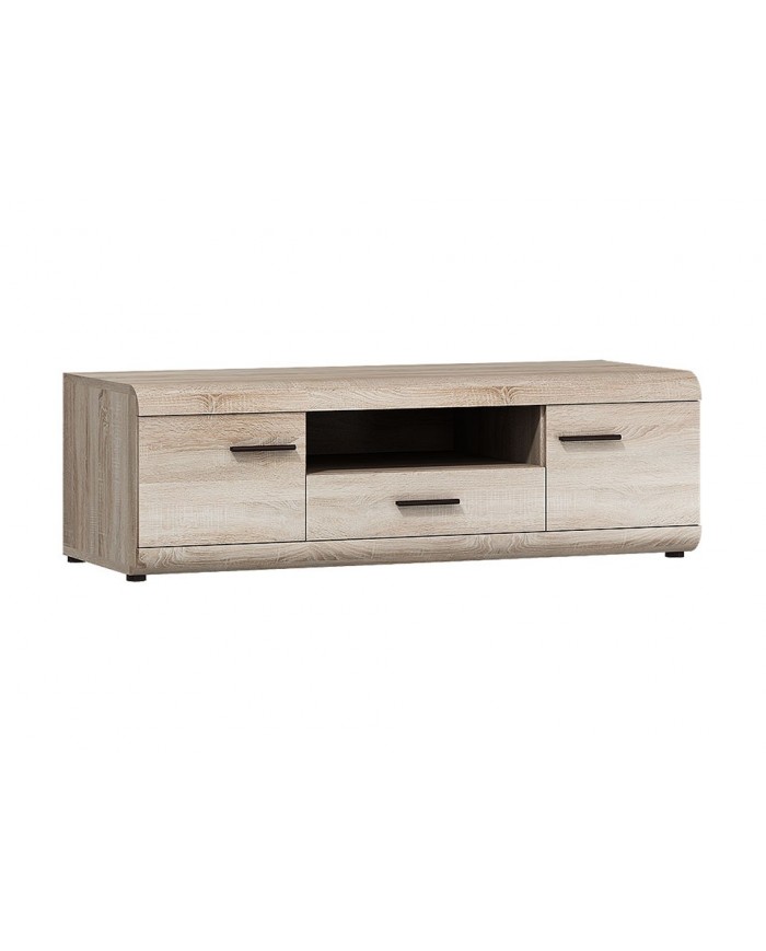 Meuble TV 2 portes et 1 tiroir 140 cm chêne sonoma ALTURA SONOMA