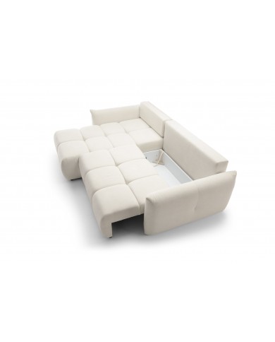 INERTIA SUPREMA™ – Canapé d’Angle Grand Luxe avec Fonction Couchage & Rangements Intégrés à SUPER PRIX !!