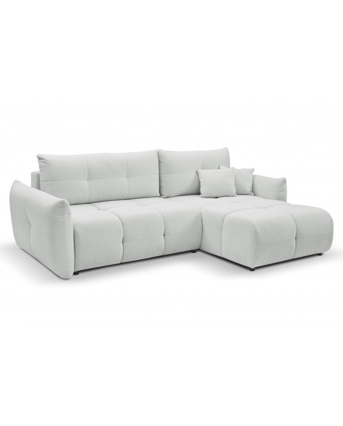 INERTIA SUPREMA™ – Canapé d’Angle Grand Luxe avec Fonction Couchage & Rangements Intégrés à SUPER PRIX !!
