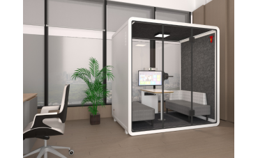 Cabines acoustiques : le silence design au service de votre confort